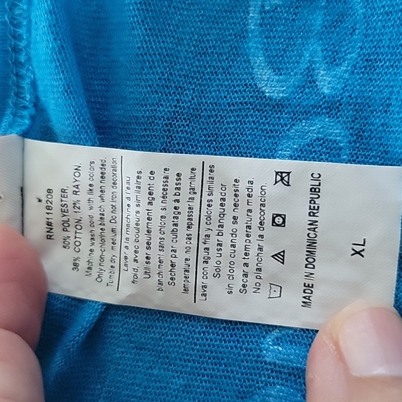 Harley-Davidson Top, Blue, XL, NWT - Picture 11 of 11